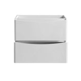 Fresca FCB9136WH Tuscany 36" Glossy White Free Standing Modern Bathroom Cabinet