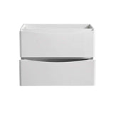 Fresca FCB9140WH Tuscany 40" Glossy White Free Standing Modern Bathroom Cabinet