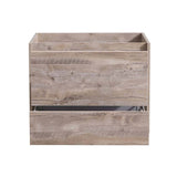 Fresca FCB9230RNW Catania 30" Rustic Natural Wood Wall Hung Modern Bathroom Cabinet