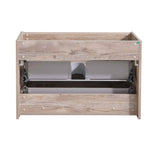 Fresca FCB9236RNW Catania 36" Rustic Natural Wood Wall Hung Modern Bathroom Cabinet