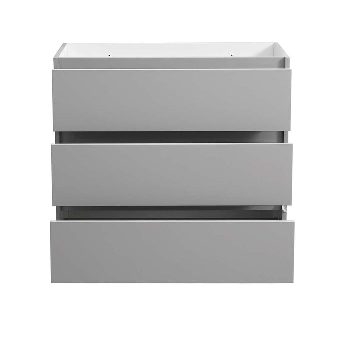 Fresca FCB9336GR Lazzaro 36" Gray Free Standing Modern Bathroom Cabinet