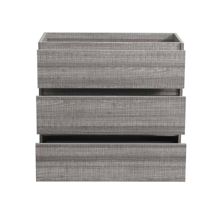 Fresca FCB9336HA Lazzaro 36" Ash Gray Free Standing Modern Bathroom Cabinet