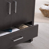 Fresca FCB9430DGO-I Imperia 30" Dark Gray Oak Free Standing Modern Bathroom Cabinet with Integrated Sink