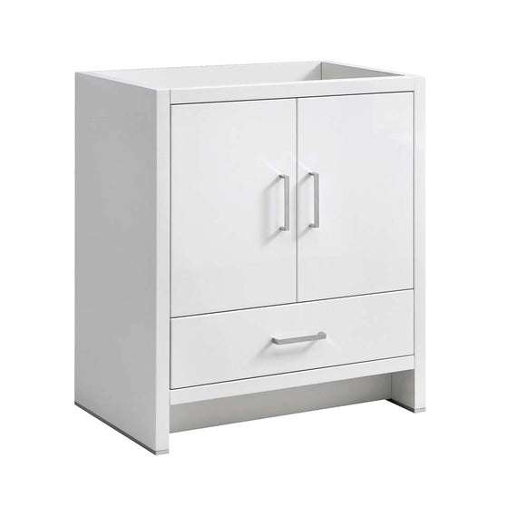 Fresca FCB9430WH Imperia 30" Glossy White Free Standing Modern Bathroom Cabinet
