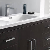Fresca FCB9448DGO-I Imperia 48" Dark Gray Oak Free Standing Modern Bathroom Cabinet with Integrated Sink