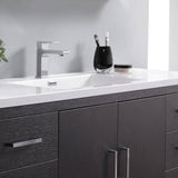 Fresca FCB9460DGO-S-I Imperia 60" Dark Gray Oak Free Standing Modern Bathroom Cabinet with Integrated Single Sink