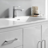 Fresca FCB9460WH-S-I Imperia 60" Glossy White Free Standing Modern Bathroom Cabinet with Integrated Single Sink