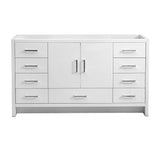 Fresca FCB9460WH-S Imperia 60" Glossy White Free Standing Single Sink Modern Bathroom Cabinet