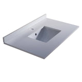 Fresca FCT2036WH-U Oxford 36" White Countertop with Undermount Sink