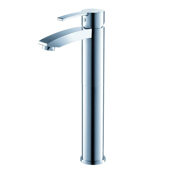Fresca FFT3112CH Livenza Single Hole Vessel Mount Bathroom Vanity Faucet - Chrome