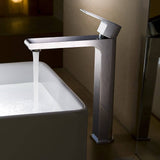 Fresca FFT9152CH Allaro Single Hole Vessel Mount Bathroom Vanity Faucet - Chrome