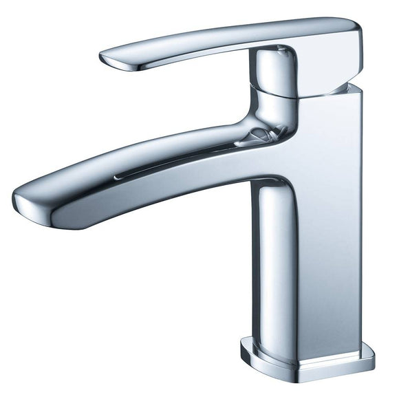 Fresca FFT9161CH Fiora Single Hole Mount Bathroom Vanity Faucet - Chrome