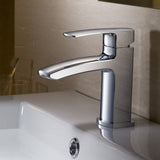 Fresca FFT9161CH Fiora Single Hole Mount Bathroom Vanity Faucet - Chrome