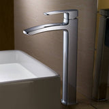 Fresca FFT9162CH Fiora Single Hole Vessel Mount Bathroom Vanity Faucet - Chrome