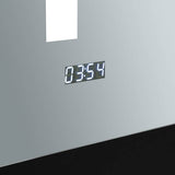 Fresca FMC013030 Tiempo 30" Wide x 30" Tall Bathroom Medicine Cabinet with LED Lighting & Defogger