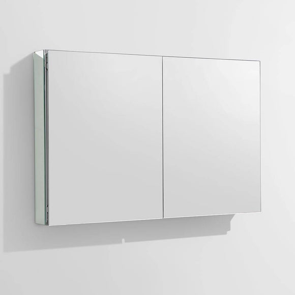 Fresca FMC8010 40" Wide x 26" Tall Bathroom Medicine Cabinet with Mirrors