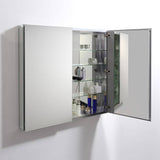 Fresca FMC8011 40" Wide x 36" Tall Bathroom Medicine Cabinet with Mirrors