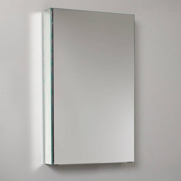 Fresca FMC8015 15" Wide x 26" Tall Bathroom Medicine Cabinet with Mirrors