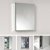 Fresca FMC8058 20" Wide x 26" Tall Bathroom Medicine Cabinet with Mirrors