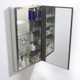Fresca FMC8059 20" Wide x 36" Tall Bathroom Medicine Cabinet with Mirrors