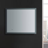 Fresca FMR013630 Angelo 36" Wide x 30" Tall Bathroom Mirror with Halo Style LED Lighting and Defogger