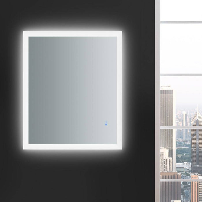 Fresca FMR013630 Angelo 36" Wide x 30" Tall Bathroom Mirror with LED Lighting