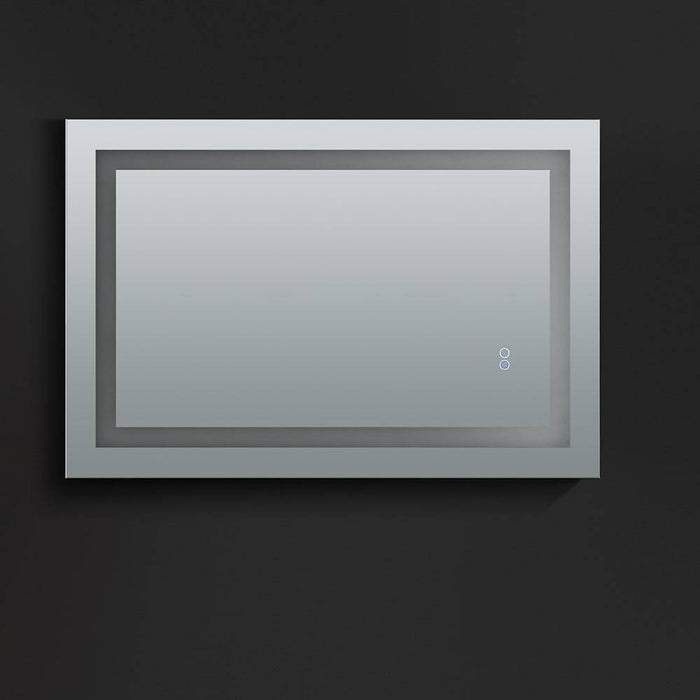 Fresca FMR022436 Santo 24" Wide x 36" Tall Bathroom Mirror with LED Lighting
