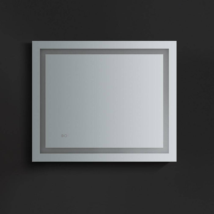 Fresca FMR023630 Santo 36" Wide x 30" Tall Bathroom Mirror with LED Lighting