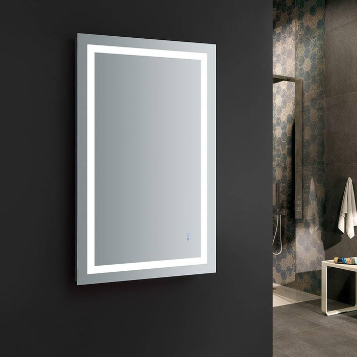 Fresca FMR024830 Santo 48" Wide x 30" Tall Bathroom Mirror with LED Lighting