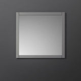 Fresca FMR2303GR Manchester 30" Gray Traditional Bathroom Mirror