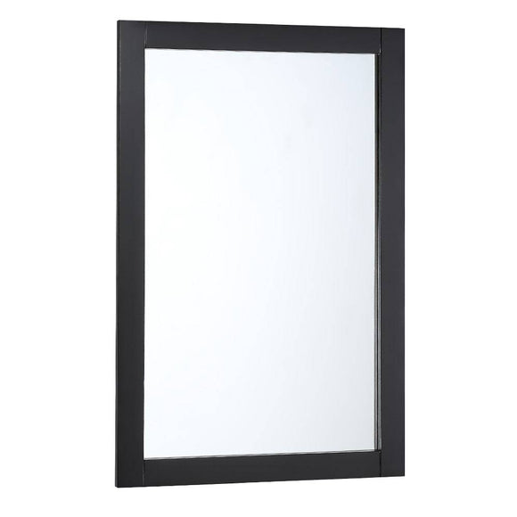 Fresca FMR2304BL Manchester 20" Black Traditional Bathroom Mirror - Traditional, Black, Ground Shipping