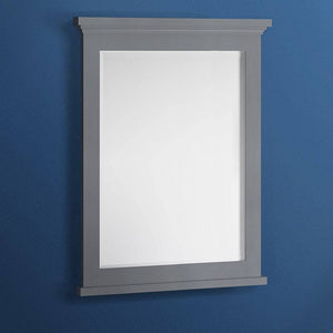 Fresca FMR2430GRV Windsor 30" Gray Textured Bathroom Mirror