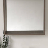 Fresca FMR8070GO Potenza 21" Gray Oak Mirror with Shelf