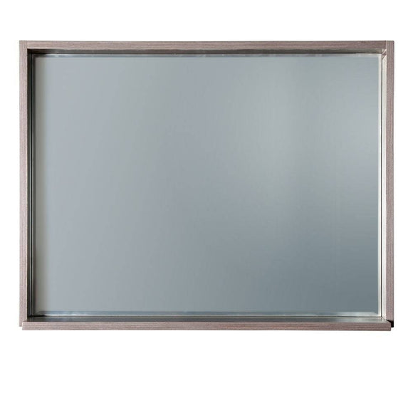 Fresca FMR8136GO Allier 36" Gray Oak Mirror with Shelf
