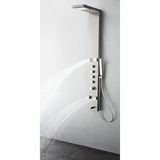 Fresca FSP8006BS Verona Stainless Steel (Brushed Silver) Thermostatic Shower Massage Panel