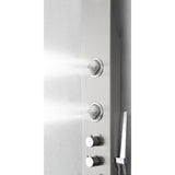 Fresca FSP8009BS Geona Stainless Steel (Brushed Silver) Thermostatic Shower Massage Panel