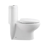Fresca FTL2309 Delphinus One-Piece Dual Flush Toilet with Soft Close Seat
