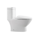 Fresca FTL2346 Serena One-Piece Dual Flush Toilet with Soft Close Seat