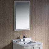 Fresca FVN2024AW Oxford 24" Antique White Traditional Bathroom Vanity