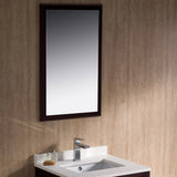 Fresca FVN2024MH Oxford 24" Mahogany Traditional Bathroom Vanity