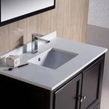 Fresca FVN2036ES Oxford 36" Espresso Traditional Bathroom Vanity