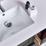Fresca FVN2336VG Manchester Regal 36" Gray Wood Veneer Traditional Bathroom Vanity with Mirror