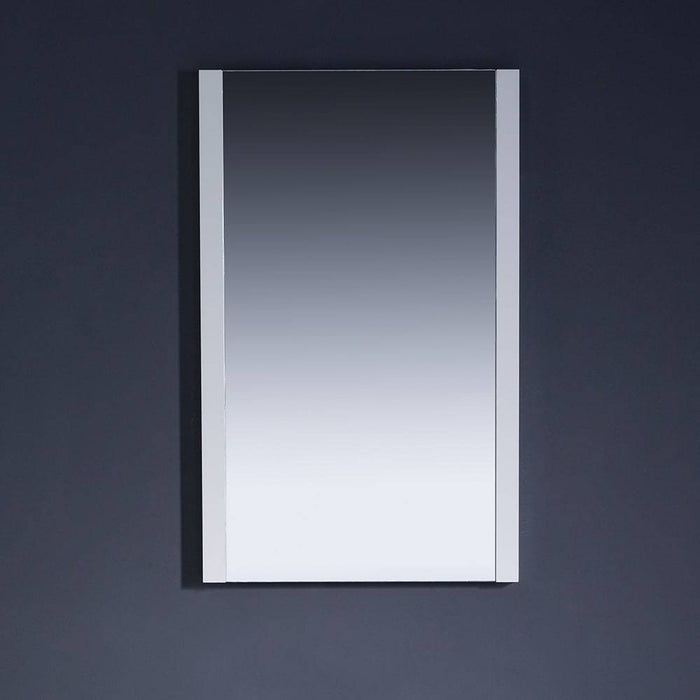 Fresca FVN62-2412WH-UNS Torino 36" White Modern Bathroom Vanity with Side Cabinet & Integrated Sink