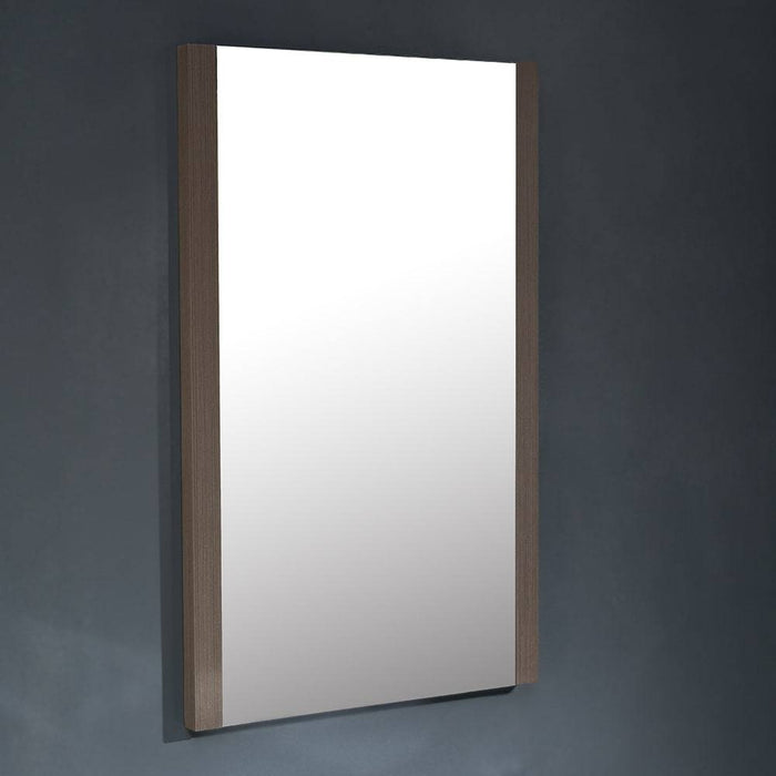 Fresca FVN6224GO-UNS Torino 24" Gray Oak Modern Bathroom Vanity with Integrated Sink