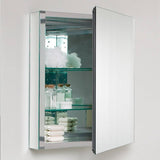 Fresca FVN8024TK Livello 24" Teak Modern Bathroom Vanity with Medicine Cabinet
