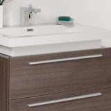 Fresca FVN8080GO Medio 32" Gray Oak Modern Bathroom Vanity with Medicine Cabinet