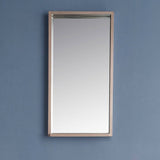 Fresca FVN8118GO Allier 16" Gray Oak Modern Bathroom Vanity with Mirror