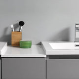 Fresca FVN93-241224GR-D Lazzaro 60" Gray Free Standing Double Sink Modern Bathroom Vanity with Medicine Cabinet