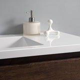Fresca FVN93-3030RW-D Lazzaro 60" Rosewood Free Standing Double Sink Modern Bathroom Vanity with Medicine Cabinet