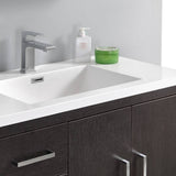 Fresca FVN9436DGO-L Imperia 36" Dark Gray Oak Free Standing Modern Bathroom Vanity with Medicine Cabinet- Left Version
